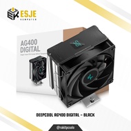 Deepcool AG400 Digital Black BK HSF Intel AMD PC CPU Fan Cooler