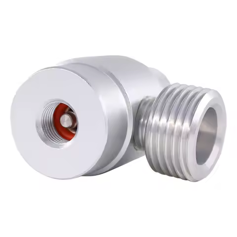 A75K CO2 Cylinder Refill Adapter, Self-Made Gas Cylinder Regulator M10X1 to W21.8-14 Adapter for ,CO