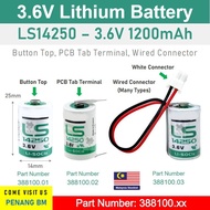 LS 14250 1/ 2AA 3.6V PLC Industrial ER14250 CNC Lithium Battery LS14250
