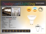 [1pc GU10 Dimmable] Designer Lighting GU10 Led Bulb 8w Spotlight Bulb Megamen Bulb Effect Light Bulb