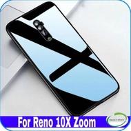 Casing Oppo Reno 10X Zoom 10 X Zoom Tempered Glass Case Edge Shell