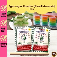 Pearl Mermaid Serbuk Agar-agar 25g/ Agar-agar Powder/ Jelly Powder Agar Agar Powder