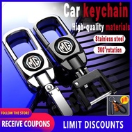 High quality for MG keychain car motorcycle key holder Fashion Men Women Creative Alloy Metal Keyrin