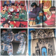 漫畫周刊海報 高達 NG騎士 PATLABOR 幻法小魔星 絕對無敵 超人漫周