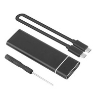 USB A 至 Type-C 線 黑色 M.2 NVME轉USB3.1  type-C 硬盤盒 [平行進口]