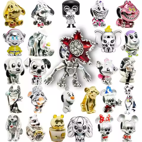 New Original Charm Beads,Demogorgon,Lion King Simba Villains Maleficent Charm Beads,Fit Pendant Brac