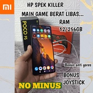 HP GAMING POCO F5 RAM 12/256 GB SNAPDRAGON 7+GEN 2 AMOLED FULLSET SECOND ORI