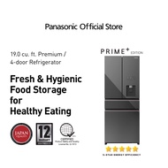Panasonic NR-YW590YMMP 19cu.ft. Premium Dark Mirror Design - 4 Door Bottom Freezer No-frost Inverter