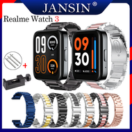 band Realme Watch 3 Stainless Steel Strap Metal bracelet Smartwatch realme watch 3 Replacement Wrist