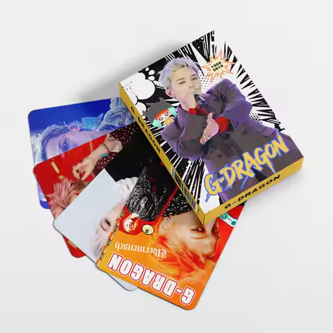 30Pcs/Set Kpop Idol Boy BIGBANG New Series GD High Quality HD Printd Photocards Lomo Cards Fans Gift