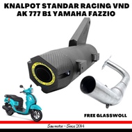 Saumotor Yamaha Fazzio Standard Racingknalpot AK 777 B1 VndOriginal