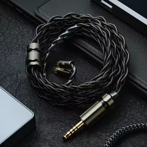 Angelears X Yongse Fujin Flagship Upgrade Cable Gold-Silver Alloy Palladium-Plated Silver Pure Silve