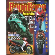 Majalah Roda Roda Bilangan 197 Mac 2003. (Roda Roda)