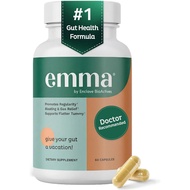 ✅️Ship immediately✅️EMMA Gut Health Doctors Endorsed Supplement - 60 Capsules New Date