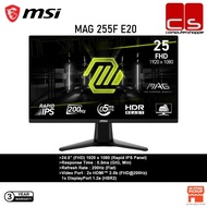 MSI MAG 255F E20 24.5''FHD/RAPID IPS/1MS GTG/200Hz/FREE SYNC/GAMING MONITOR