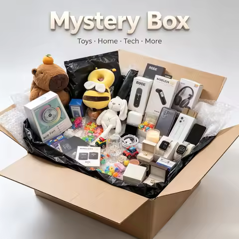 Lucky Mystery Box – Random Surprise Items | Thrilling Unboxing Experience