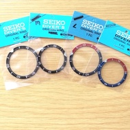 Seiko Divers Ring Aluminum Ring Dial 10Bars Large and Medium Red&blue Black 7S26 7002 4206
