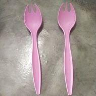 lelong preloved tupperware salad fork