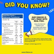 Fiskor’s Lekor Chips Original (150g) Halal Certified