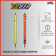 ZEN SCUBA XDEEP Closed DSMB Narrow 140CM LONG