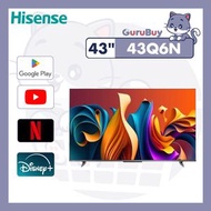海信 - 43" Q6N QLED Google TV 智能電視 (43Q6N) Hisense (2024)