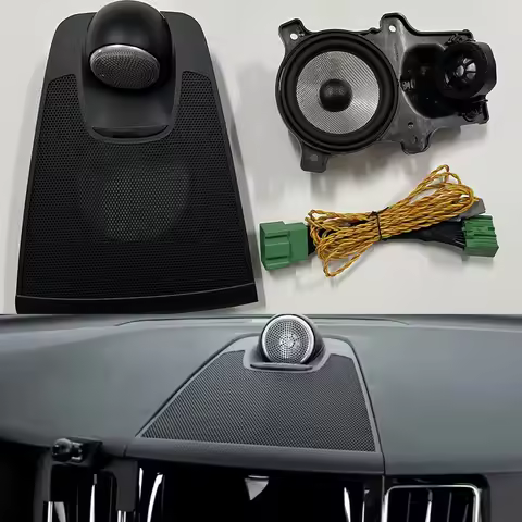 Car center speaker for Volvo XC60 instrument panel speaker Center speaker Midrange/Tweeter cover Ori