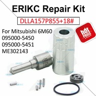 Injector Repair Kit Nozzle DLLA157P855 Valve Plate 18# for Mitsubishi 6M60 5450