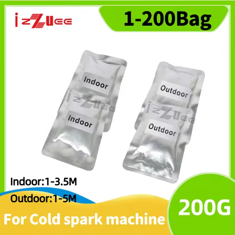 1~200 Bag Ti Powder Cold Sparkler Machine Cold 750W Spark Machine Fountain Sparkular 700w Machine Co