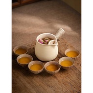 冬天圍爐煮茶壺全套裝電陶爐家用單烤奶茶罐陶瓷主人茶杯泡茶器具