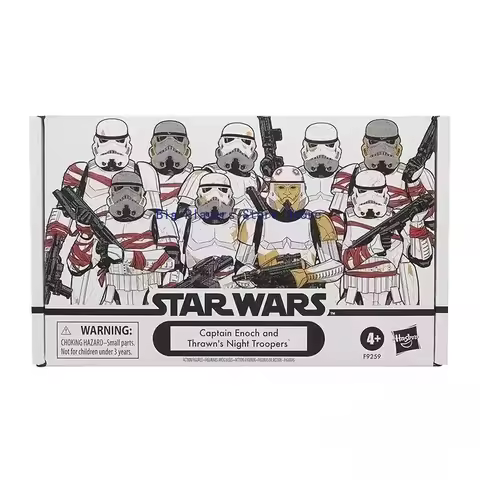 Hasbro Star Wars 375 Moving TVC Captain Enoch Night Commando 4-player American TV Series Ahsoka