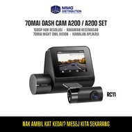 [ INSTALLATION SERVICE] 70mai Dash Cam A200 Set / A200 - 1080P HDR Emergency Recording Resolution Co