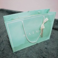 READY STOCK SAIME Paper Bag with dust bag纸袋和防尘袋