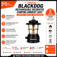 BlackDog Rechargeable Decorative Camping Ambient Light Vintage Portable Camping Light Tent Light Tab