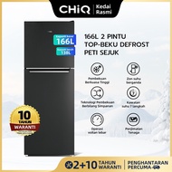 [10 Years Warranty] CHiQ Two Door 166L Refrigerator CTM138L/Energy Saving/Freezer Peti Sejuk 电冰箱
