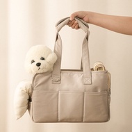 Korean Style Pet Tote Bag Traveling Cat Cage Large-capacity Puppy Carrier Crossbody Shoulder Dog Bag