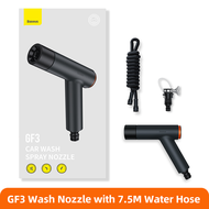 [pretty -A]6689 Baseus Car Water Gun High Pressure Washer Wash Spray Nozzle with Hose Hand Sprayer G
