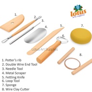 Clay Sculpting Pottery Crafting Tools Set 8