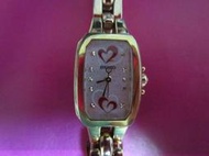 @莓之屋@二手 手錶 日本品牌 SEIKO 玫瑰金 女錶 愛心 8800元