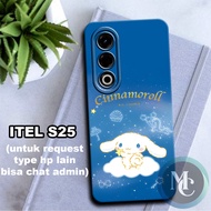 CC23 Flexible rubber softcase/ for ITEL S25 Cartoon Motif/case ITEL S25 ITEL S25 ITEL S25 casing/ IT