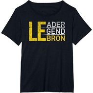 KATUN I Love Lebron I Heart Lebron Leader Legend Lebron T-Shirt 100% Cotton 24s