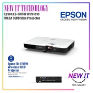 Epson EB-1785W 3200 ANSI Lumens WXGA (1280x800) WIFI / Wireless 3LCD Ultra Portable Slim 44mm Projec