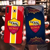 HK-23 FC Roma Glass Casing for Samsung Note A70 10Plus A10 A70S A7 10 A50 A02 2018 Pro