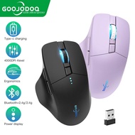 GOOJODOQ Bluetooth Gaming Mouse 4000 DPI