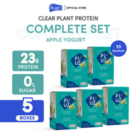 5 Box ABSOLUTE PLUZ Clear Plant Protein (Apple yogurt) แอ็บโซลูทพลัส โปรตีนพืชแบบใส รสแอปเปิลโยเกิร์