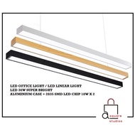 **LED FULL SET** LED OFFICE LIGHT LED LINEAR LIGHT 4FT LONG