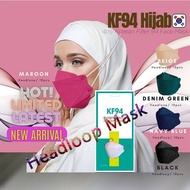 in stock 【Headloop】50Pcs KF94 Headloop mask /KN 95 mask/ 4PLYmask mix color mask headloop /KN95 4ply