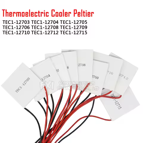 TEC1-12703 Thermoelectric Cooler Peltier TEC1-12705 TEC1-12708 TEC1-12715 12V Peltier Elemente Modul