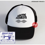 Arctic Monkeys 3 Hat Band Hat/ Arctic Monkeys/ Distro Mesh Hat/ Premium Hat/ Screen Printed Hat/ Elc