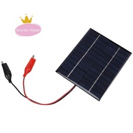 5W 12V Outdoor DIY Solar Cells Charger Polysilicon Epoxy Panels 136X110MM for 9-12V Battery Tool