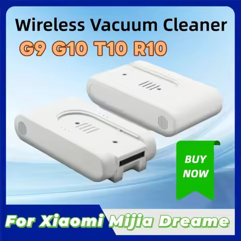 25.2V 5000mAh Rechargeable Lithium-Ion Battery Pack for Xiaomi Mijia Dreame G9 G10 T10 R10 Wireless 